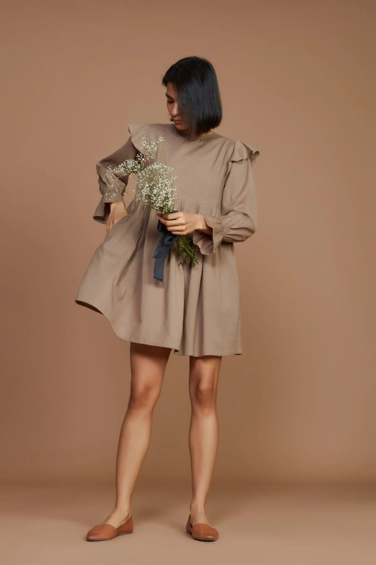 Baliza Mauve Short Dress