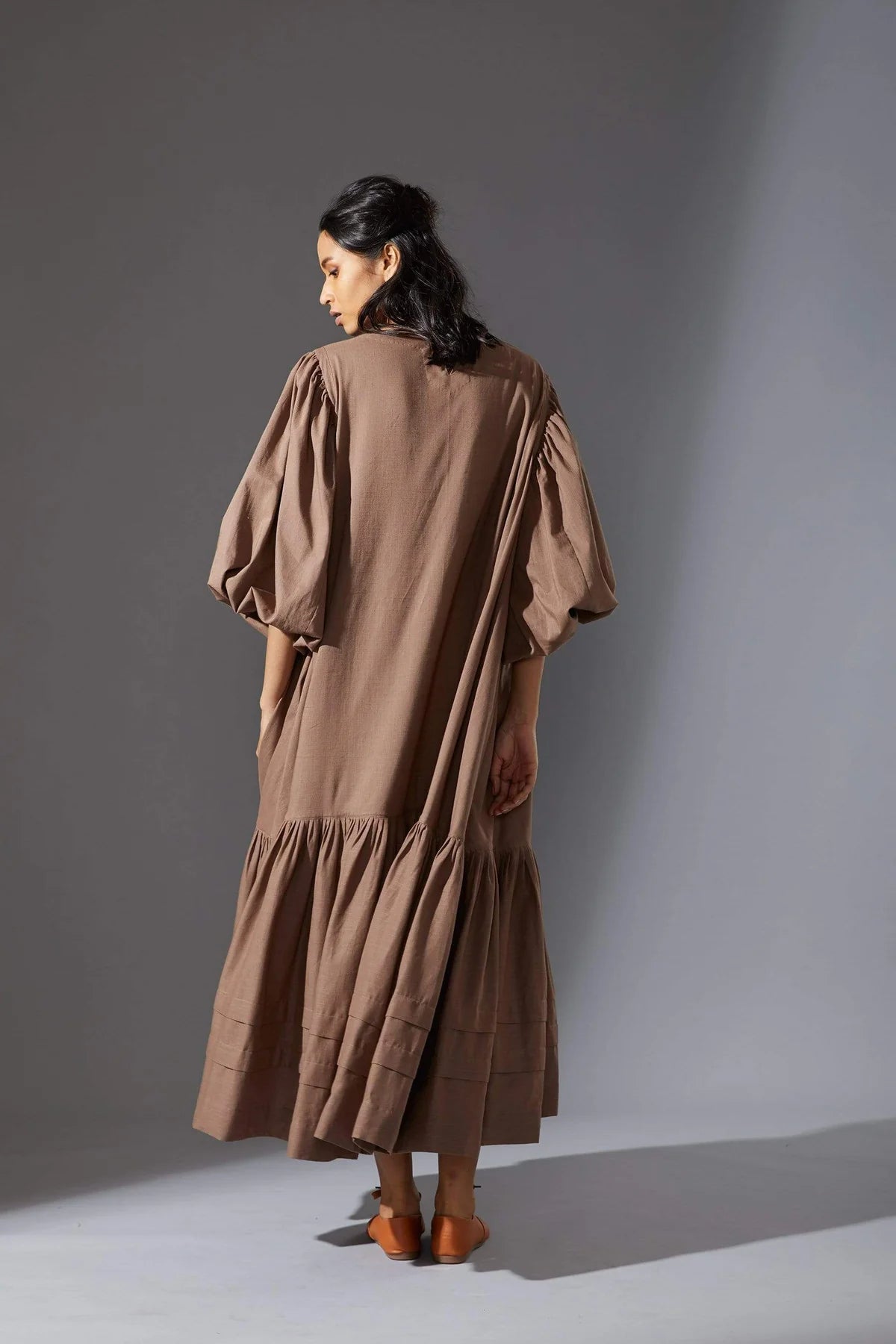 Kaavya Beige Dress