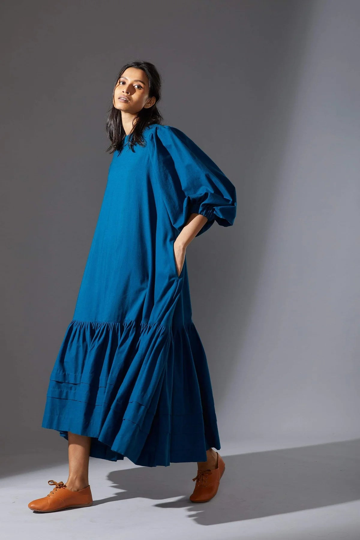 Kaavya Blue Dress