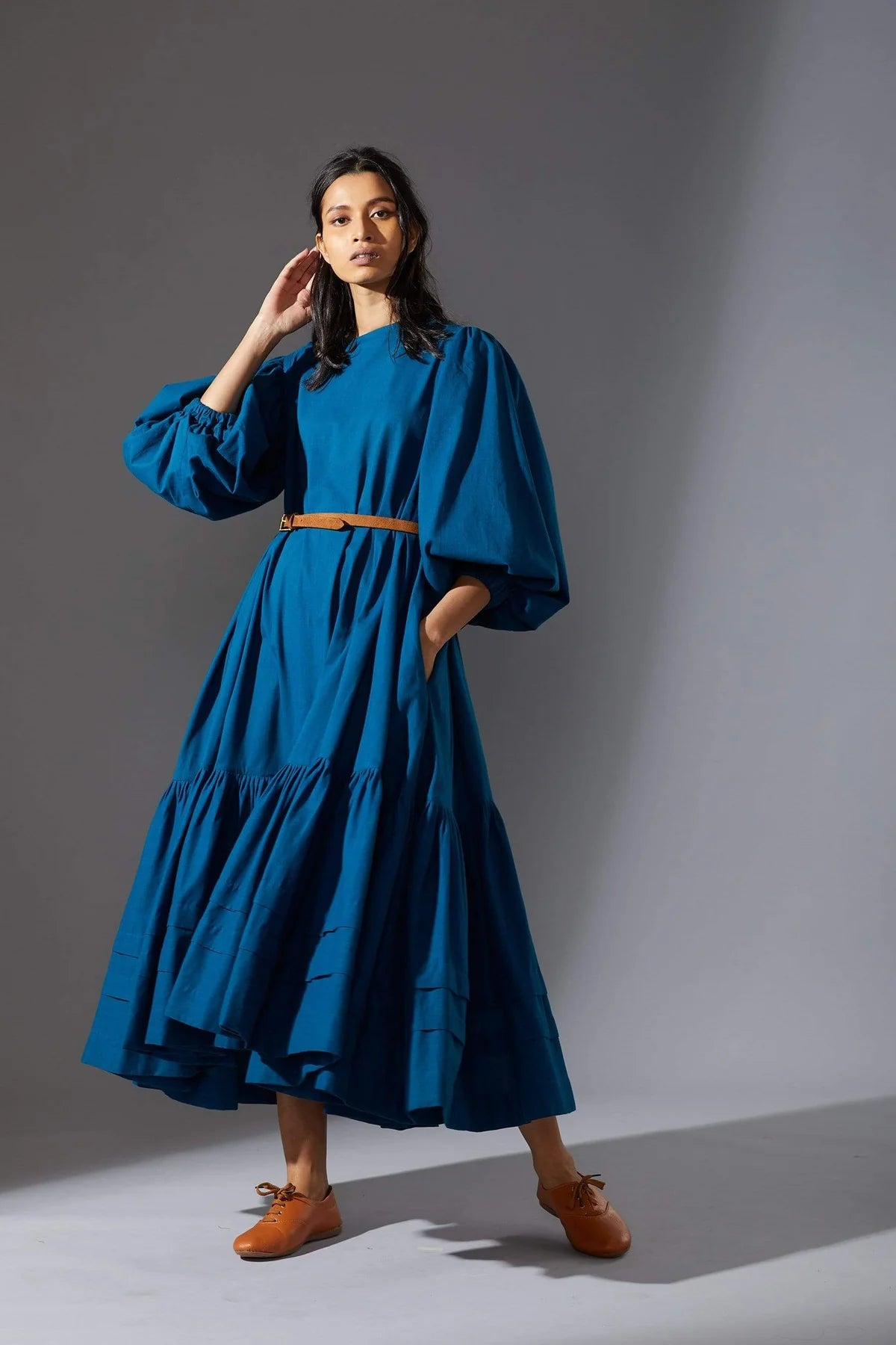 Kaavya Blue Dress