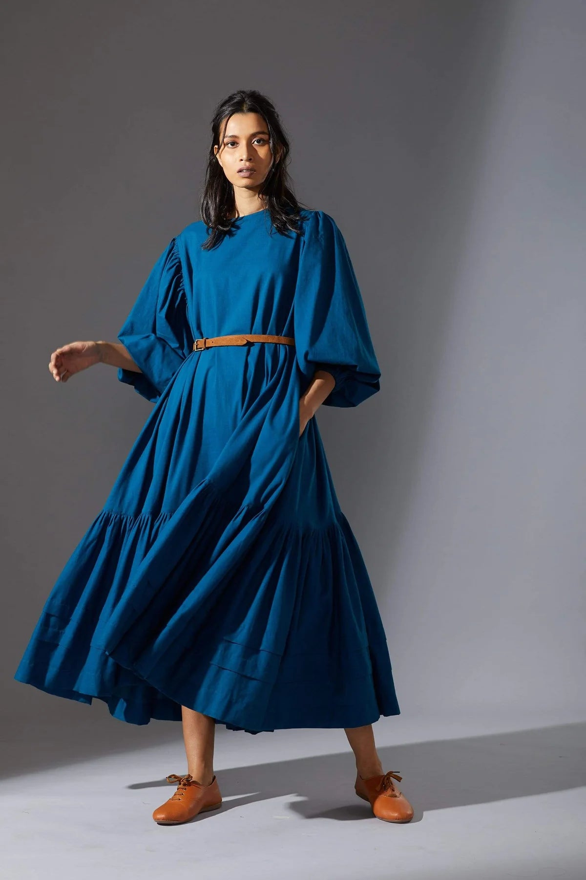 Kaavya Blue Dress