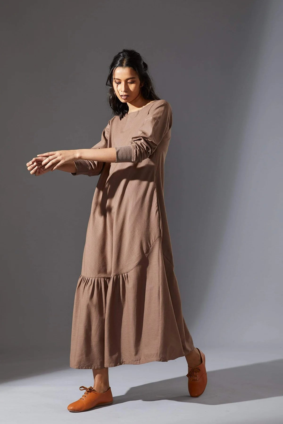 New Aboli Beige Dress