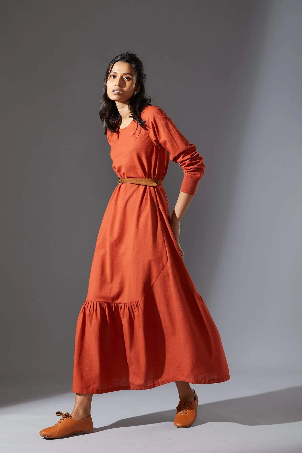 New Aboli Rust Dress