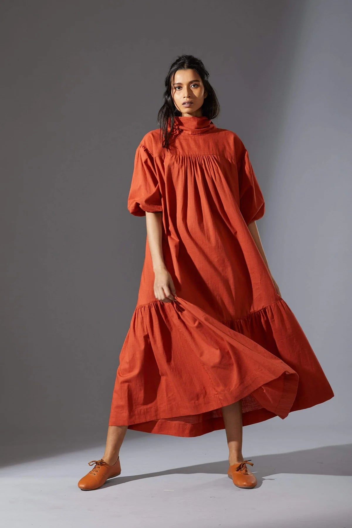 New Praci Rust Dress