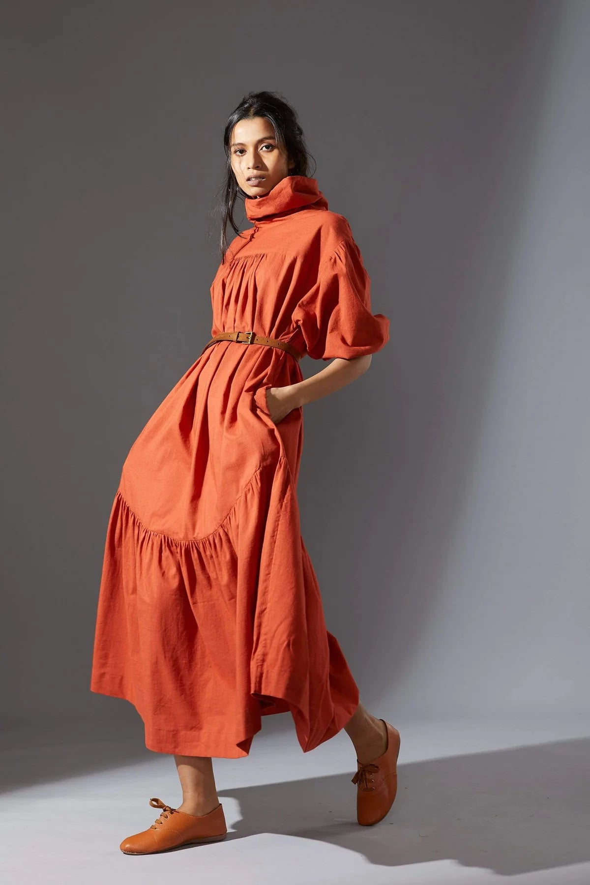 New Praci Rust Dress
