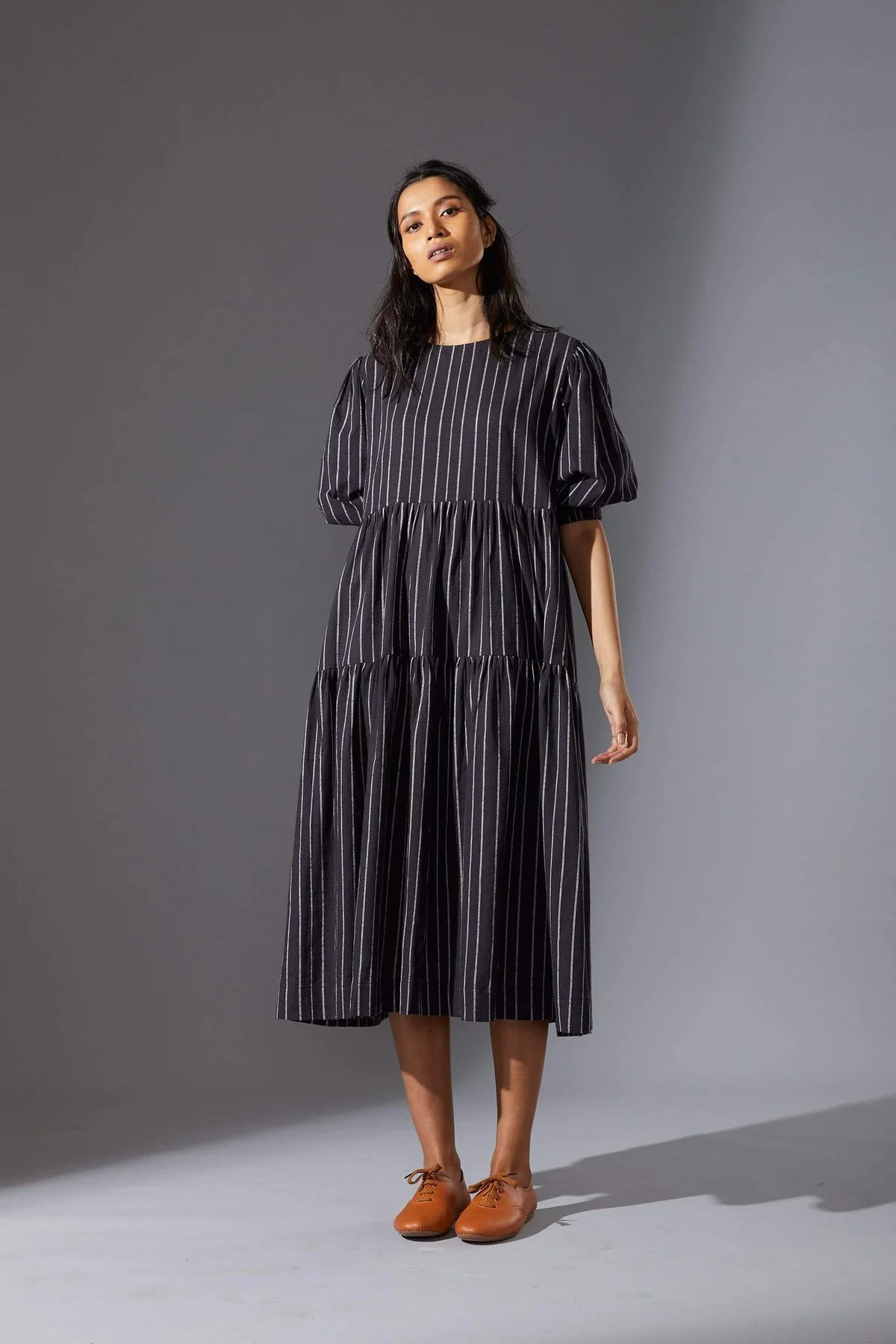Vasara Black Dress
