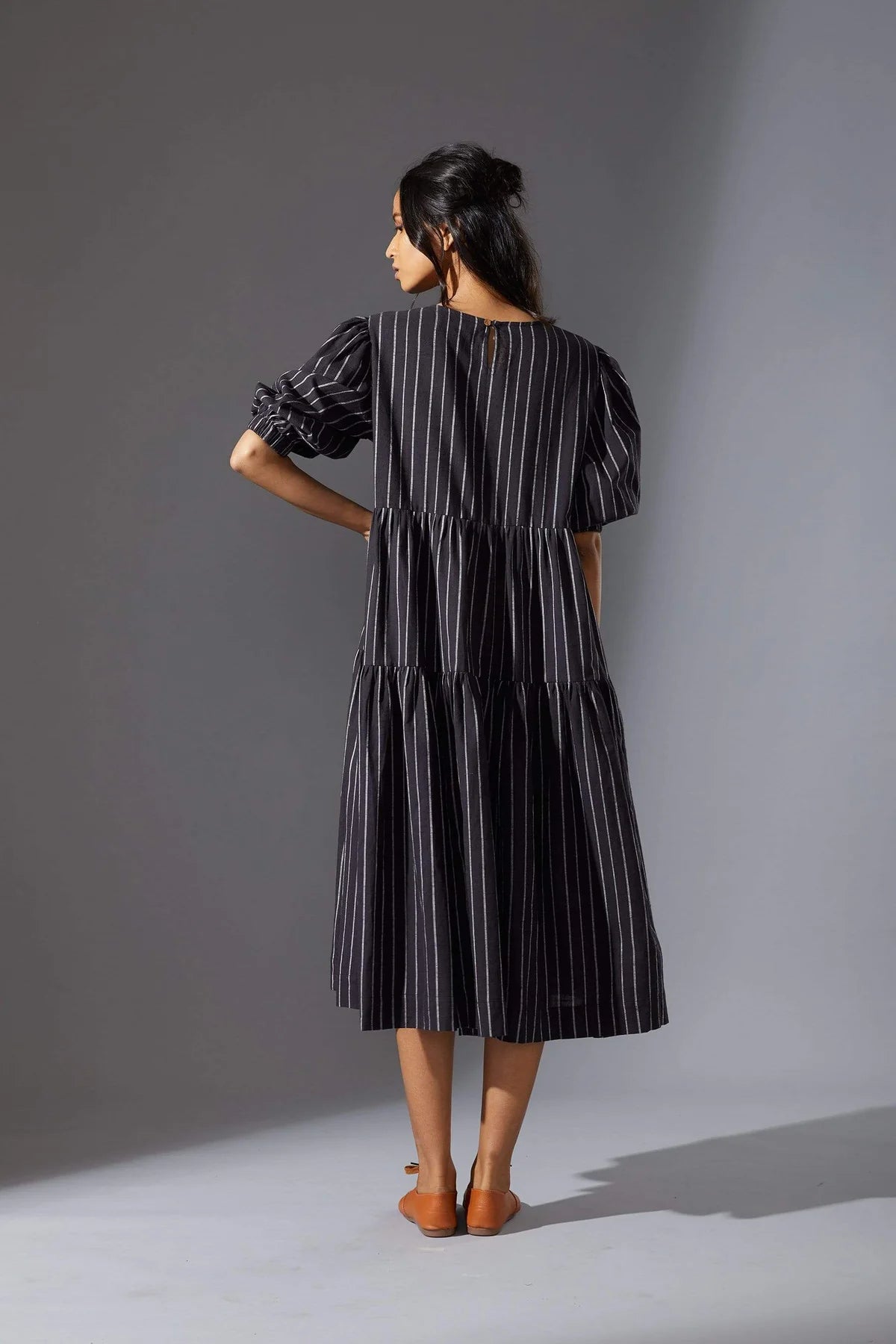 Vasara Black Dress