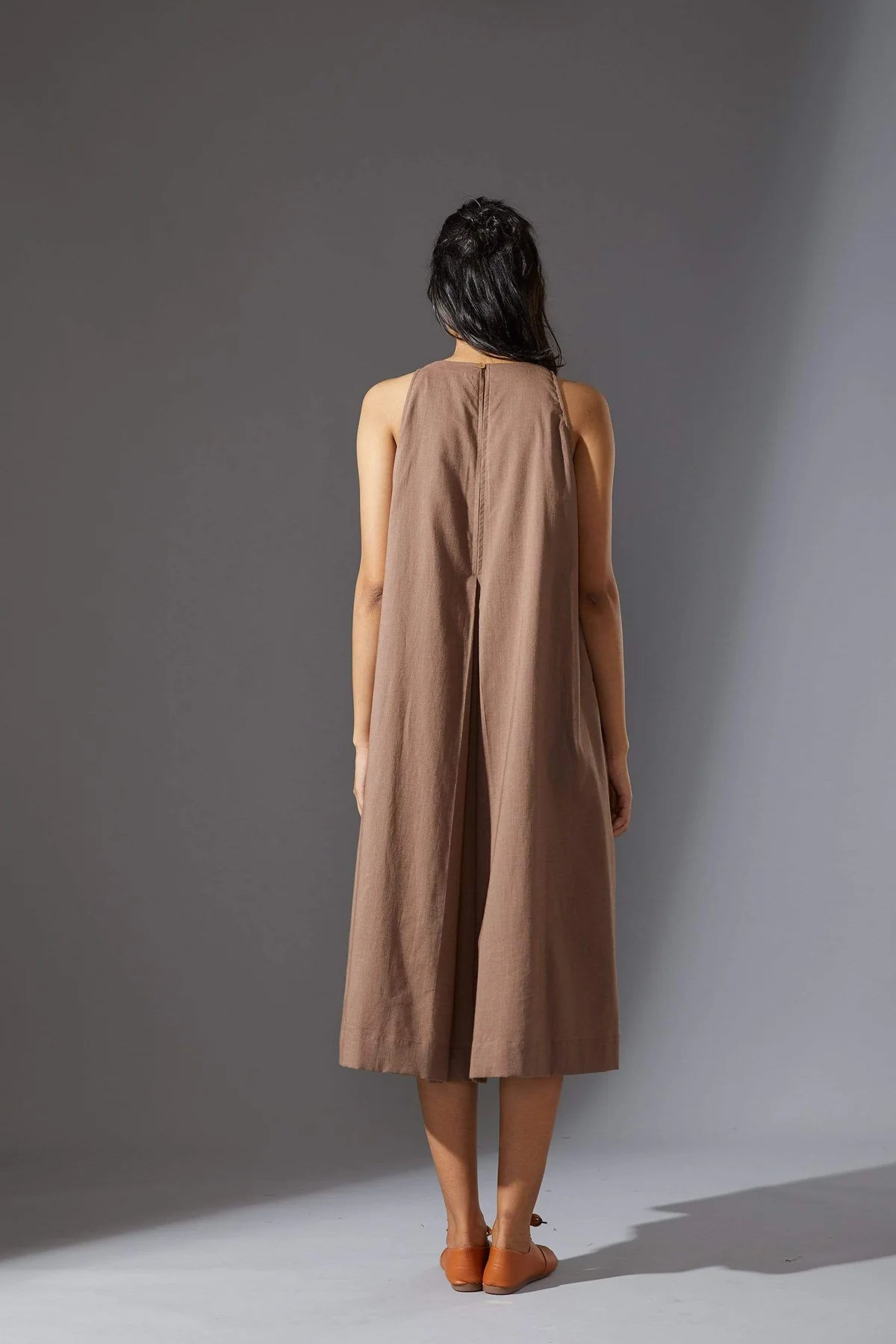 Vita Aakaar Beige Dress