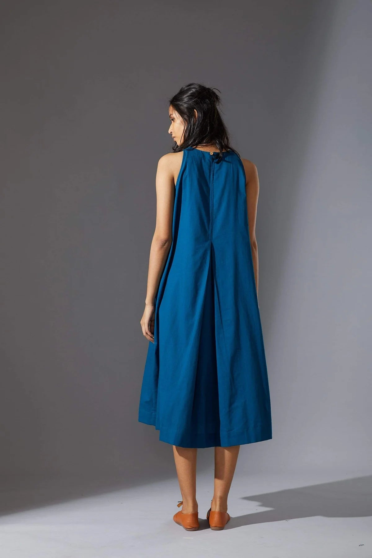 Vita Aakaar Blue Dress