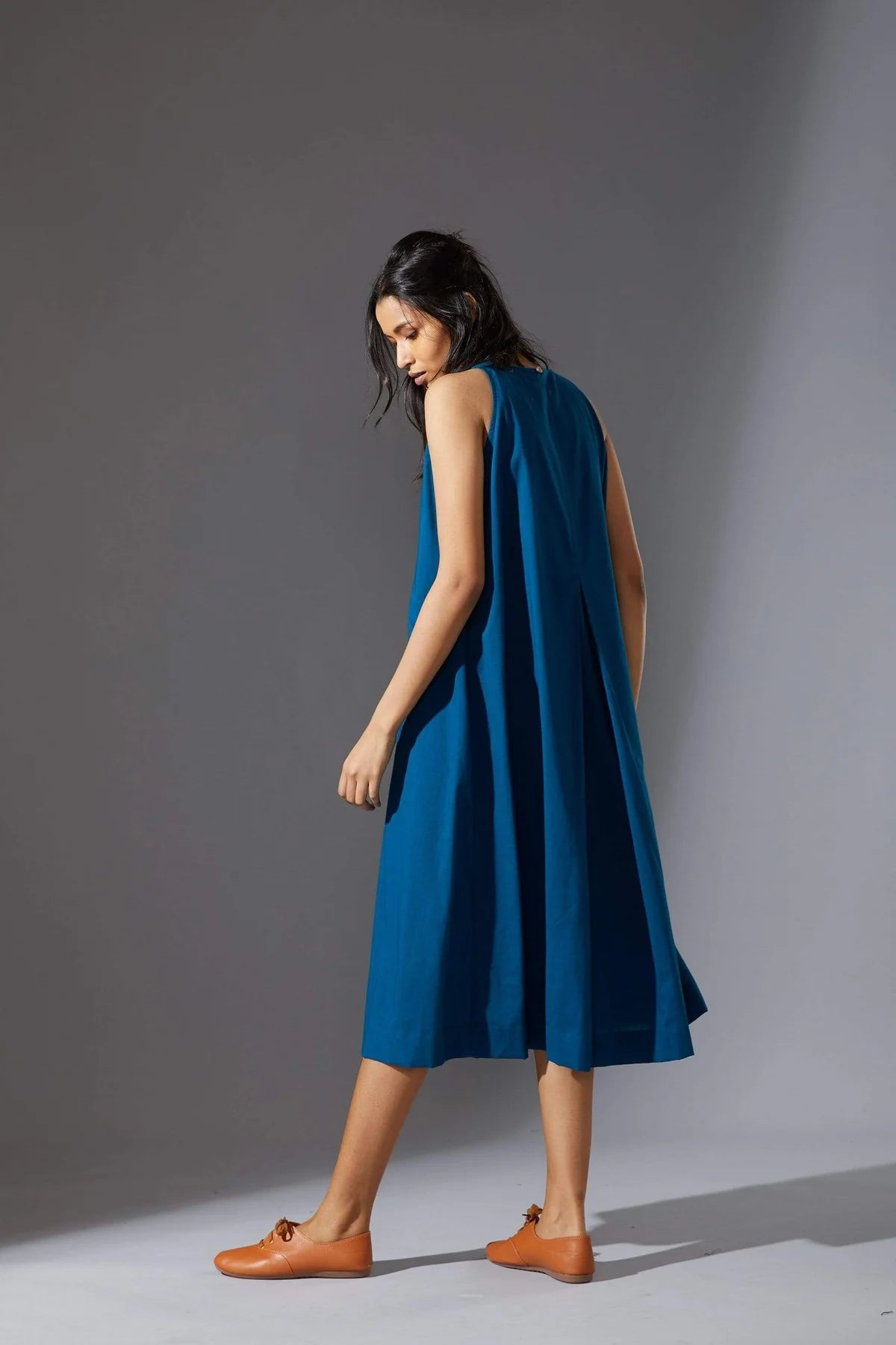 Vita Aakaar Blue Dress