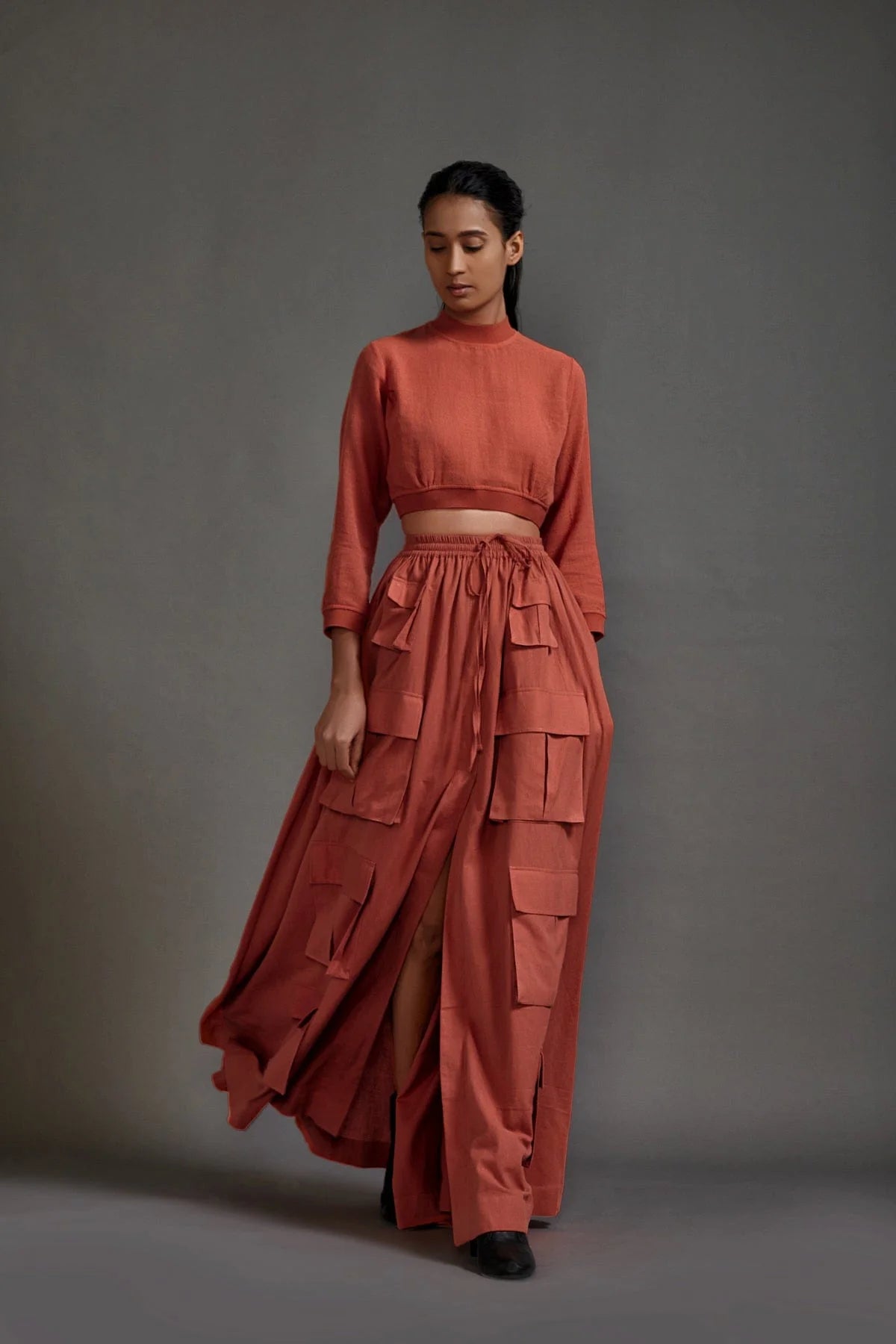 Rust Cargo Skirt