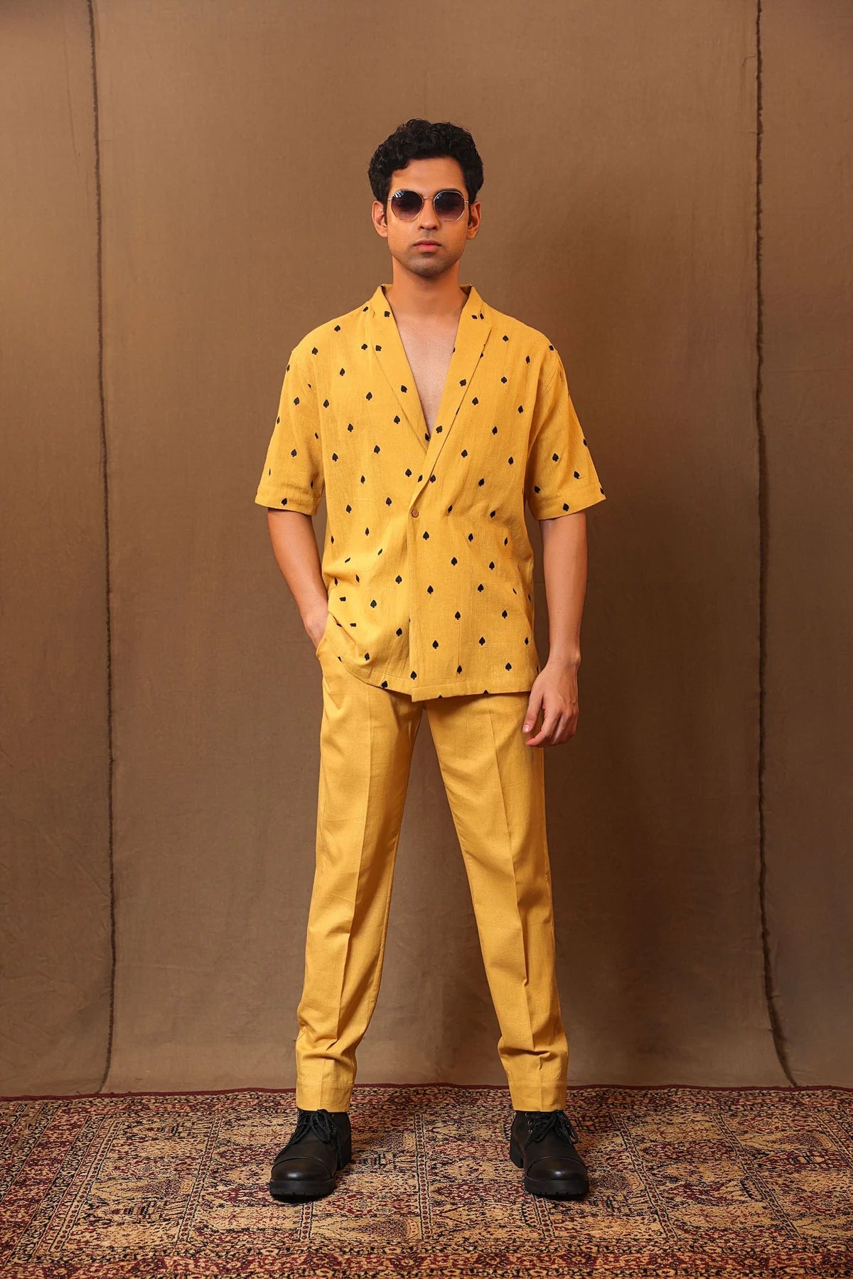 Mustard Spade EMB Bluff Jacket