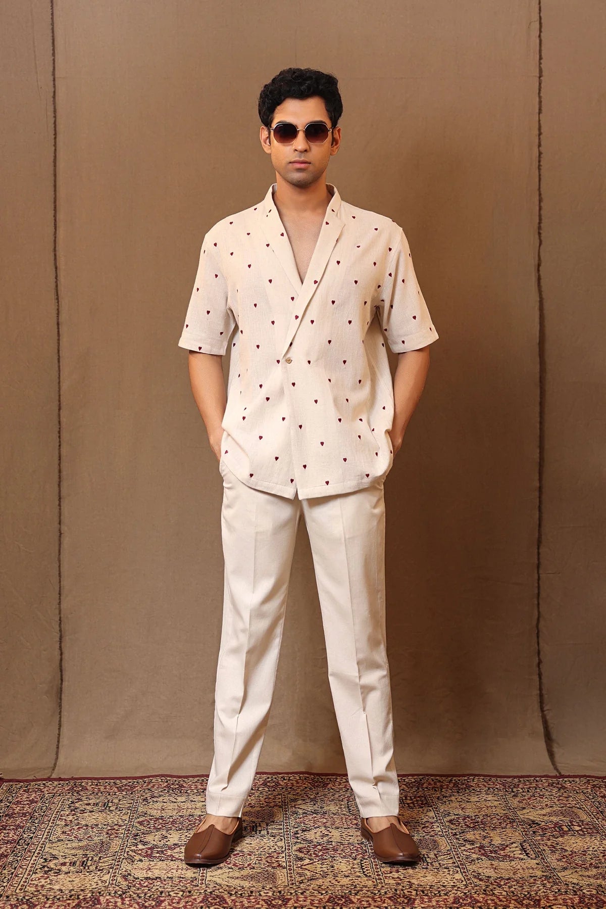 Off-White Straight Pants