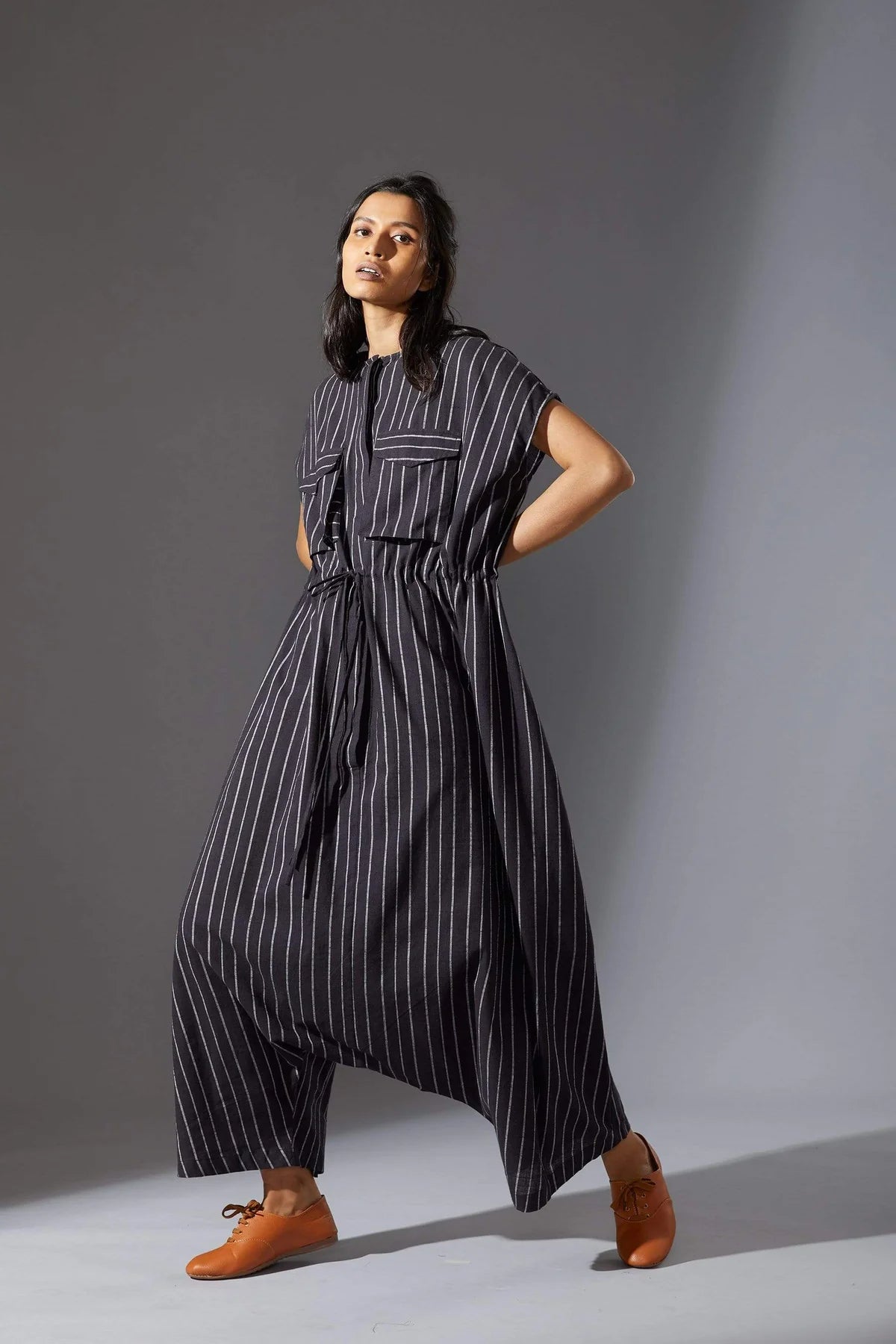 Safari Black Jumpsuit