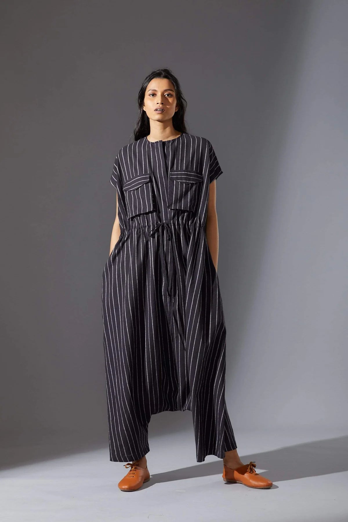 Safari Black Jumpsuit