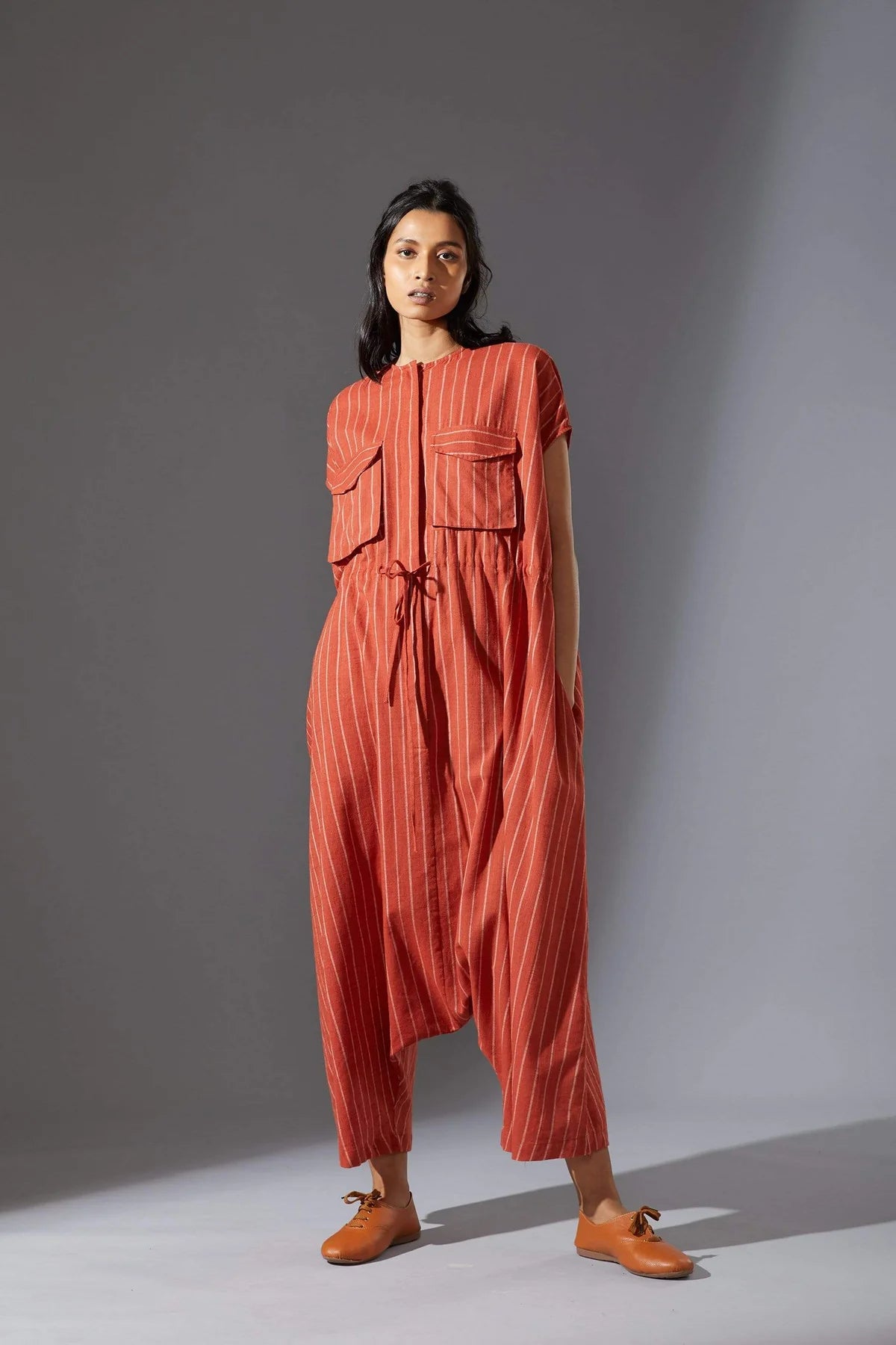 Safari Rust Jumpsuit
