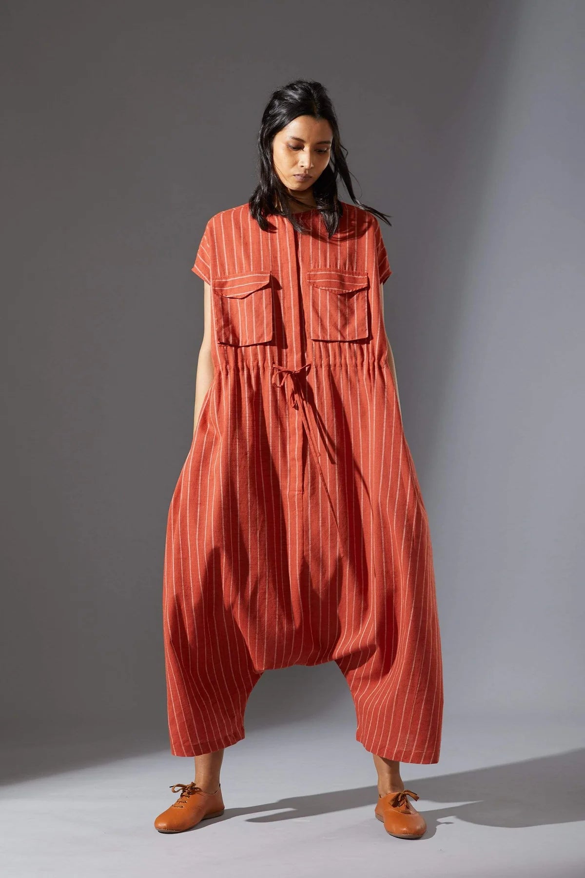 Safari Rust Jumpsuit