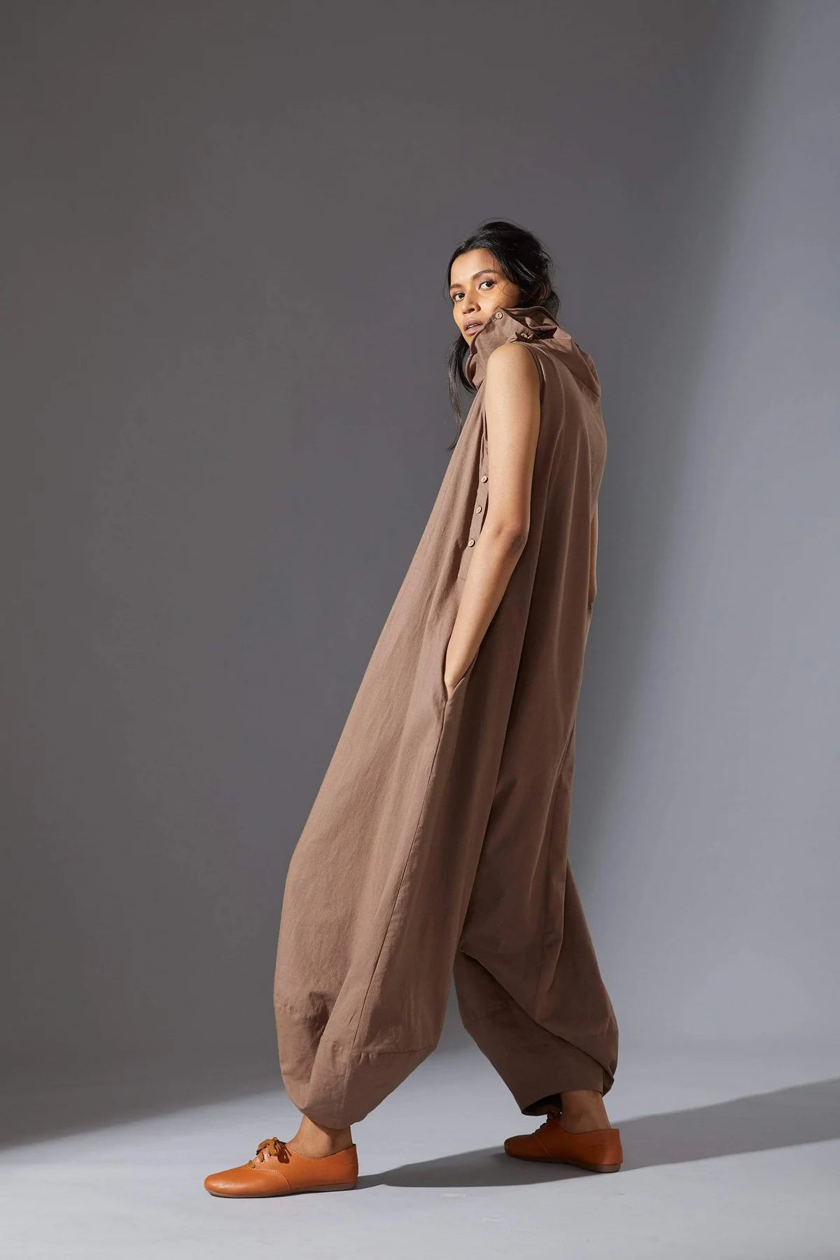 Suga Beige Jumpsuit