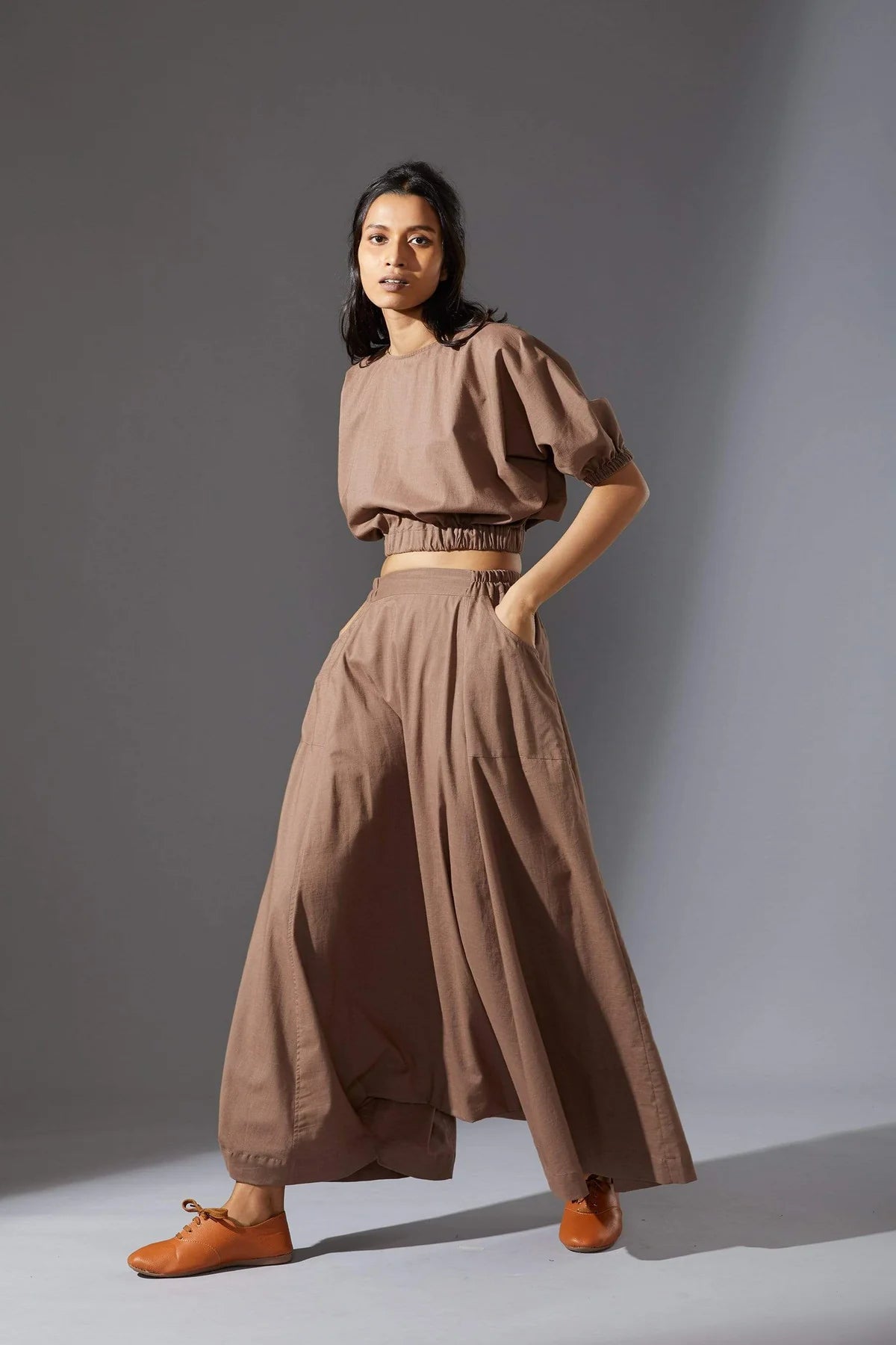 Sphara Beige Set with Pants
