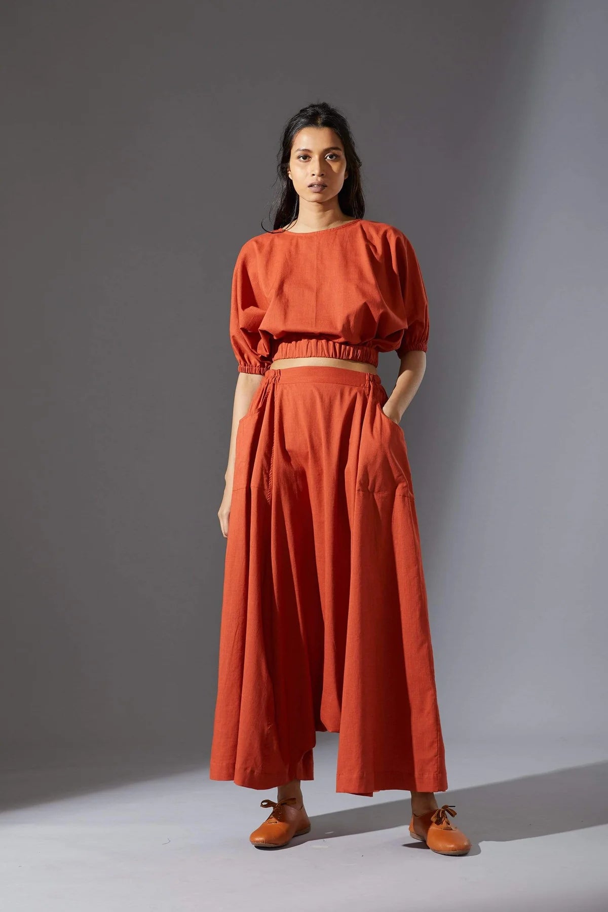 New Baggy Rust Harem Pants