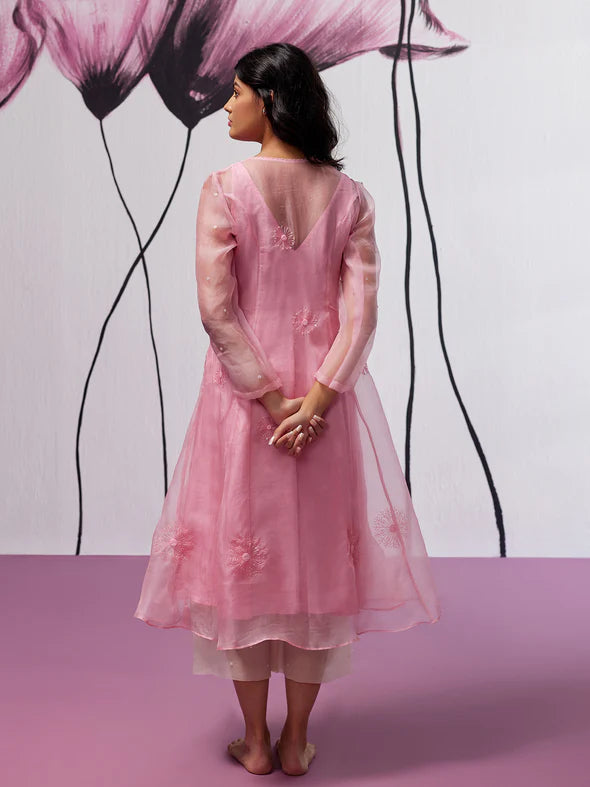 Moonshine Pink Kurta Set