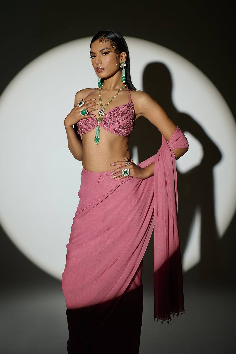 Noble Blush Saree