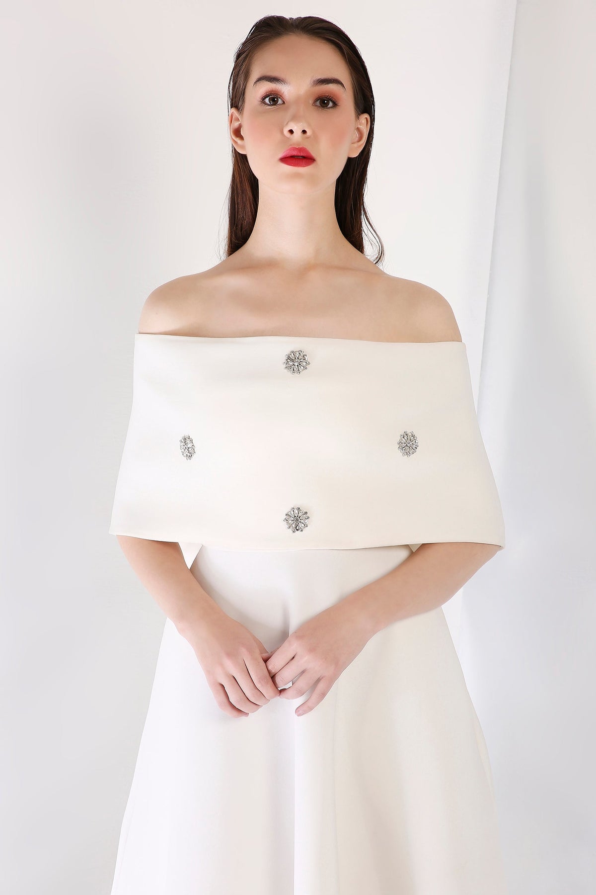 Gaia + Silver Studded Wrap