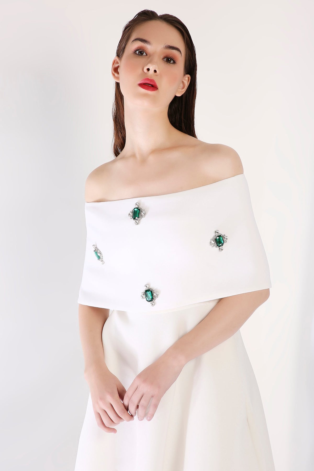Gaia + Emerald Studded Wrap