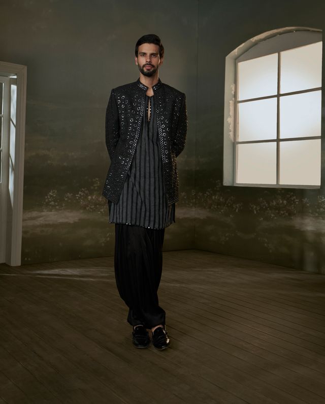 Jacket Kurta Salwar Set