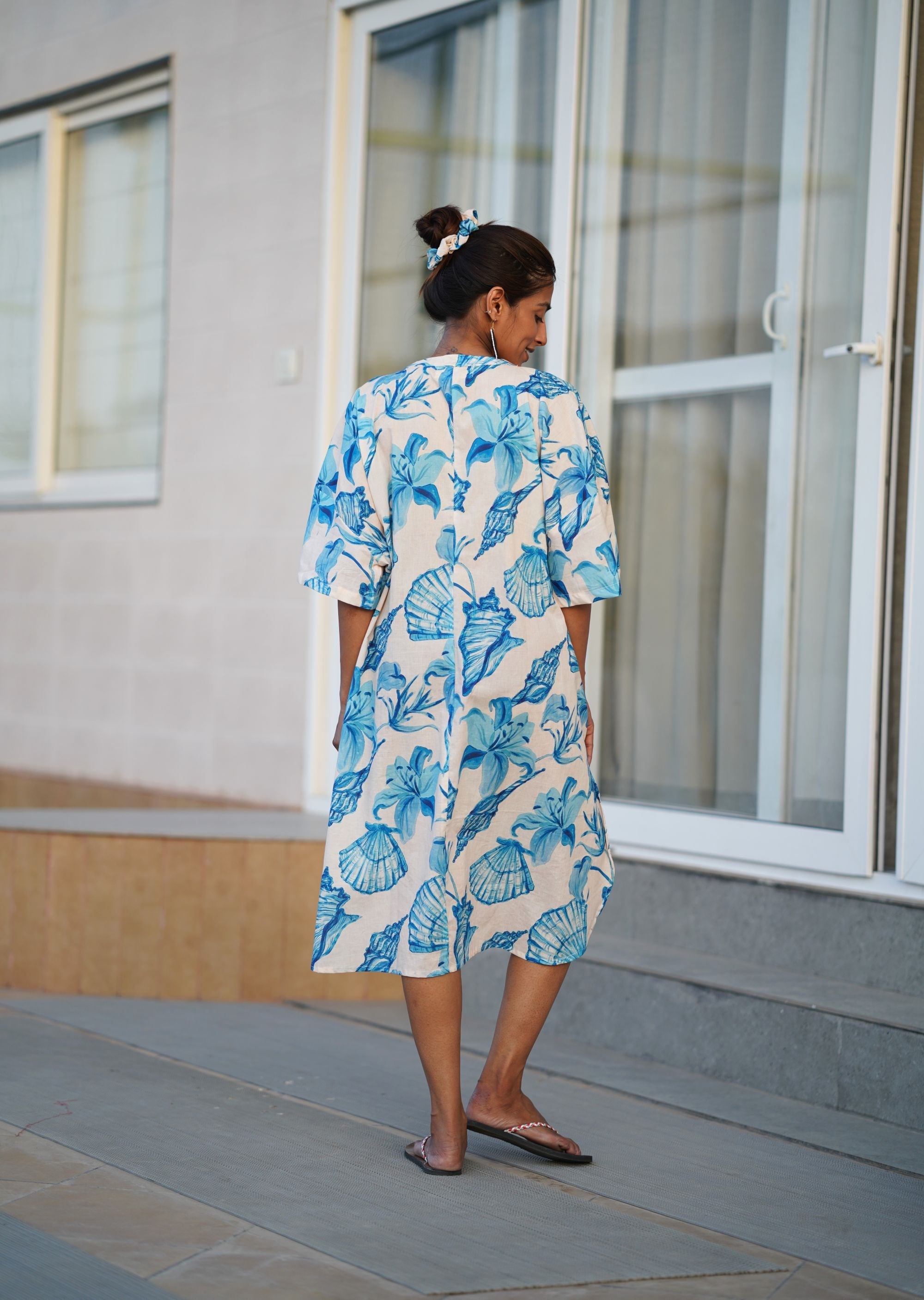 Shell Spell Kaftan Dress