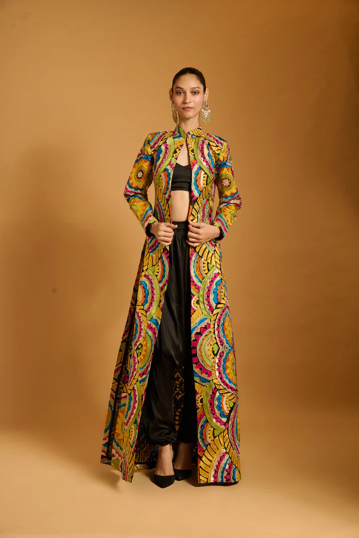 Trifecta multicolor mandala jacket