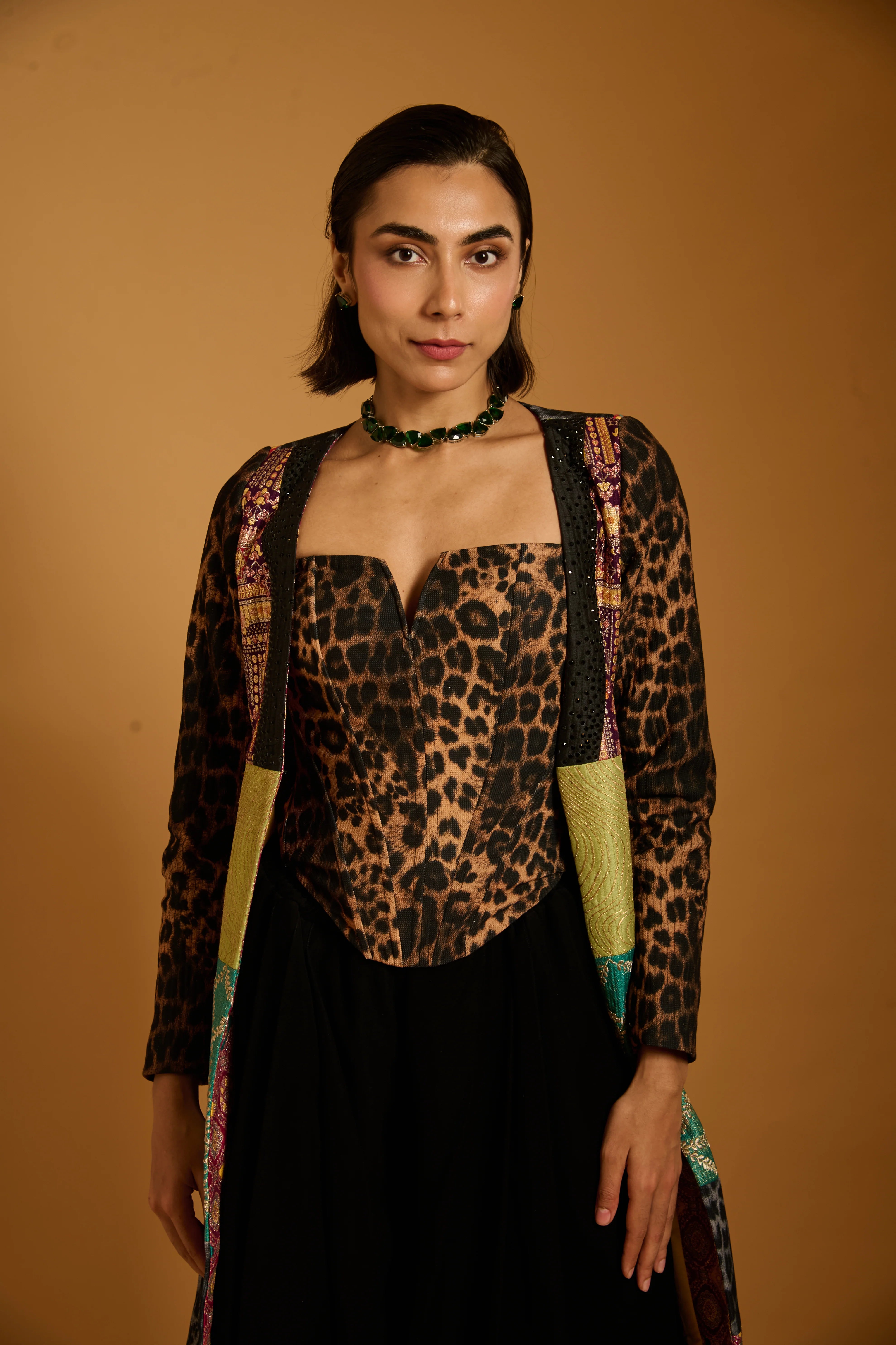 Trifecta animal corset